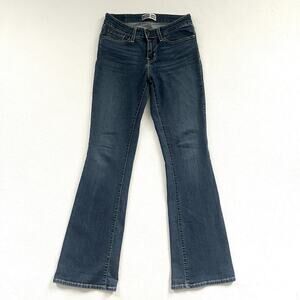 Levi Signature Women Modern Bootcut Jeans Medium Wash Mid Rise Stretch Denim 4 M